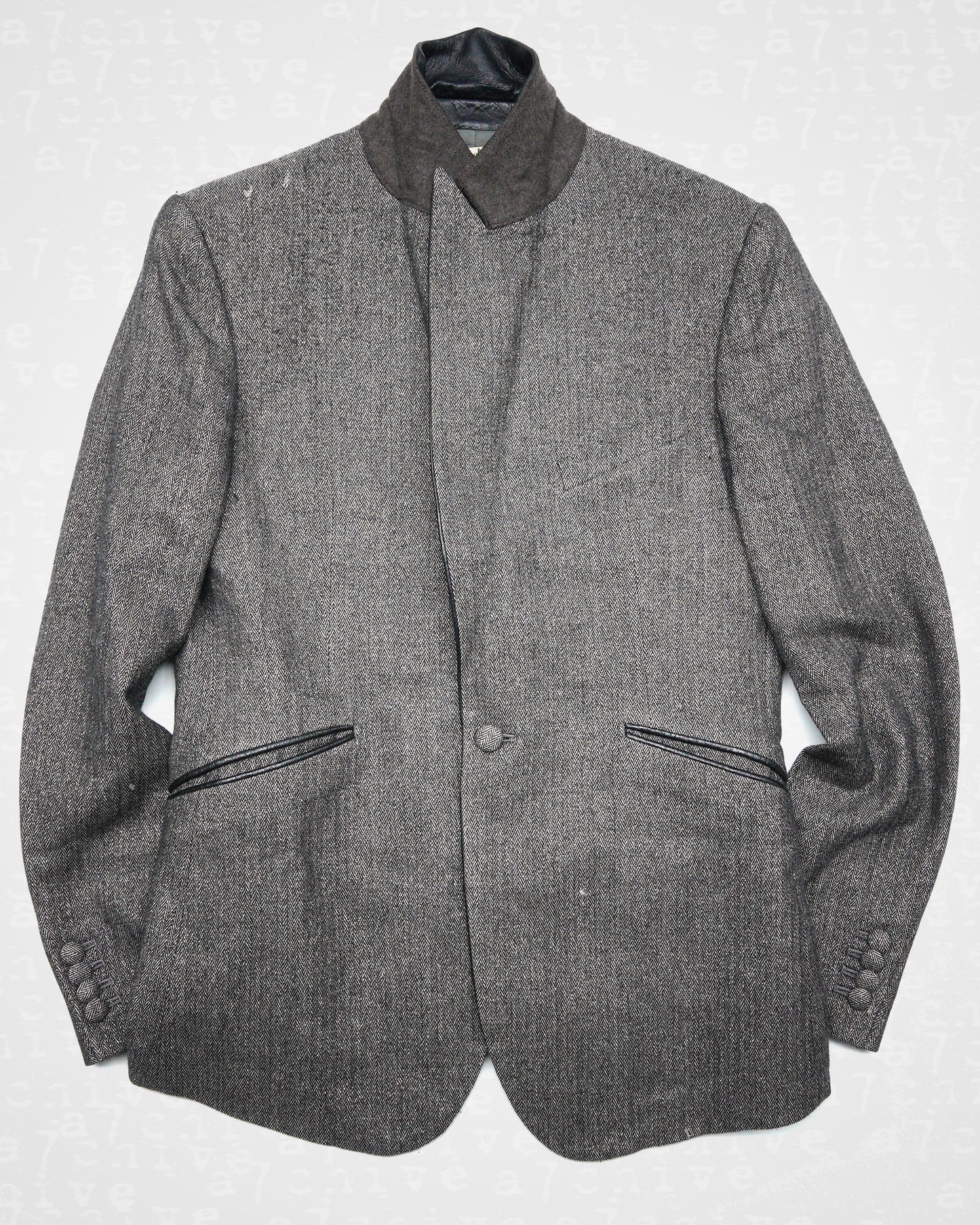Obelisk Deerskin & Angora Blazer