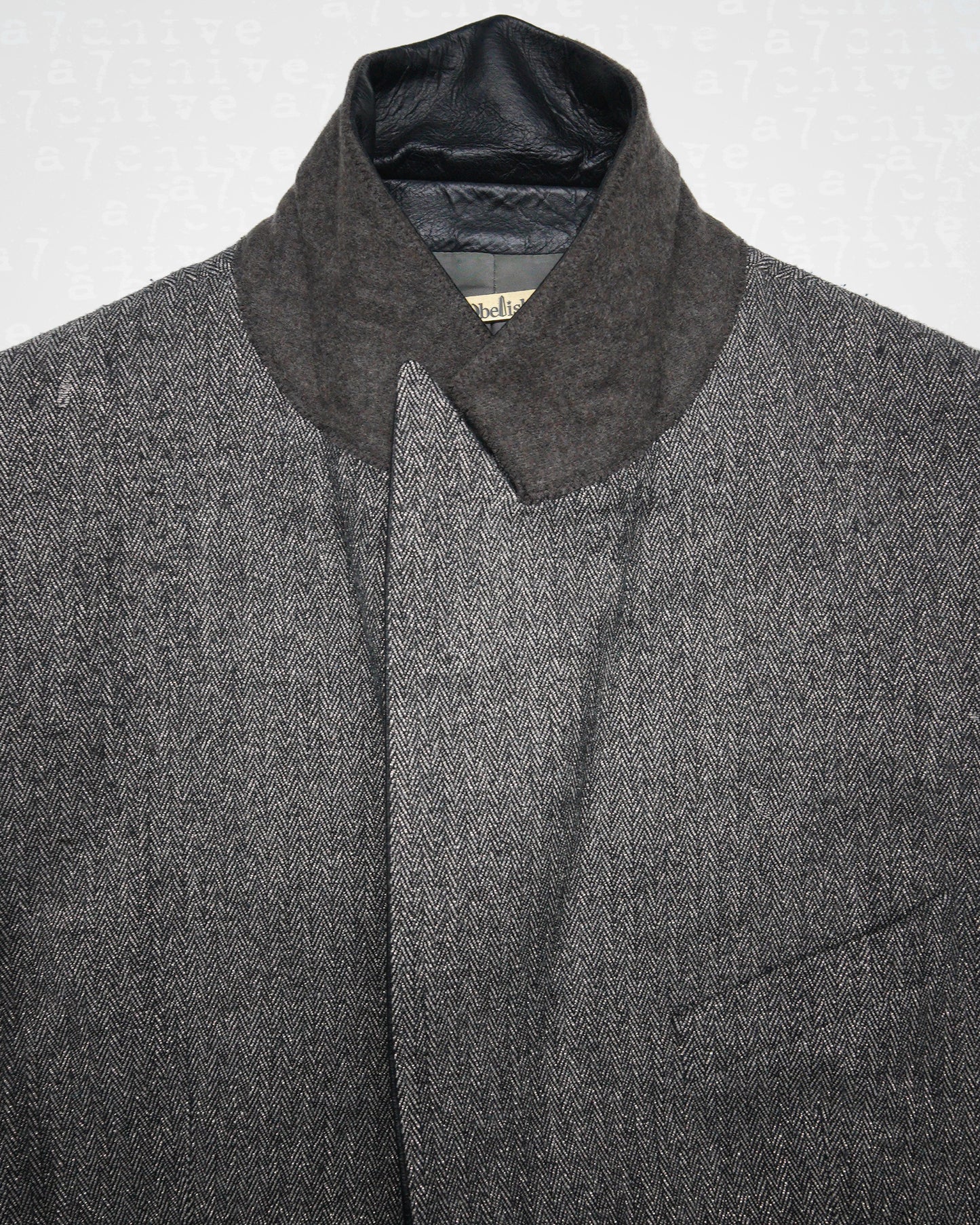 Obelisk Deerskin & Angora Blazer