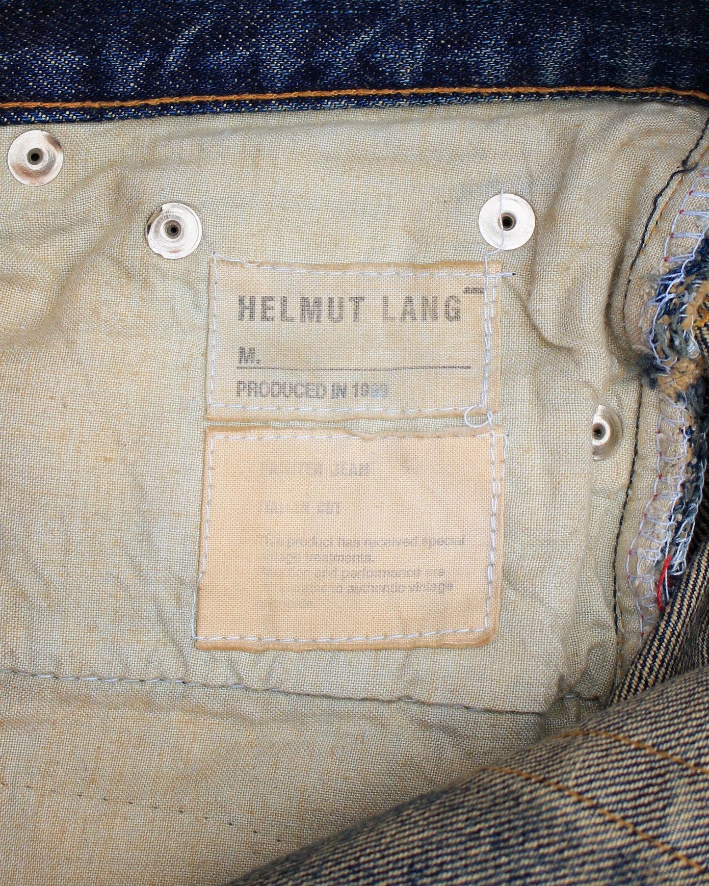 Helmut Lang 1999 Painter Jeans