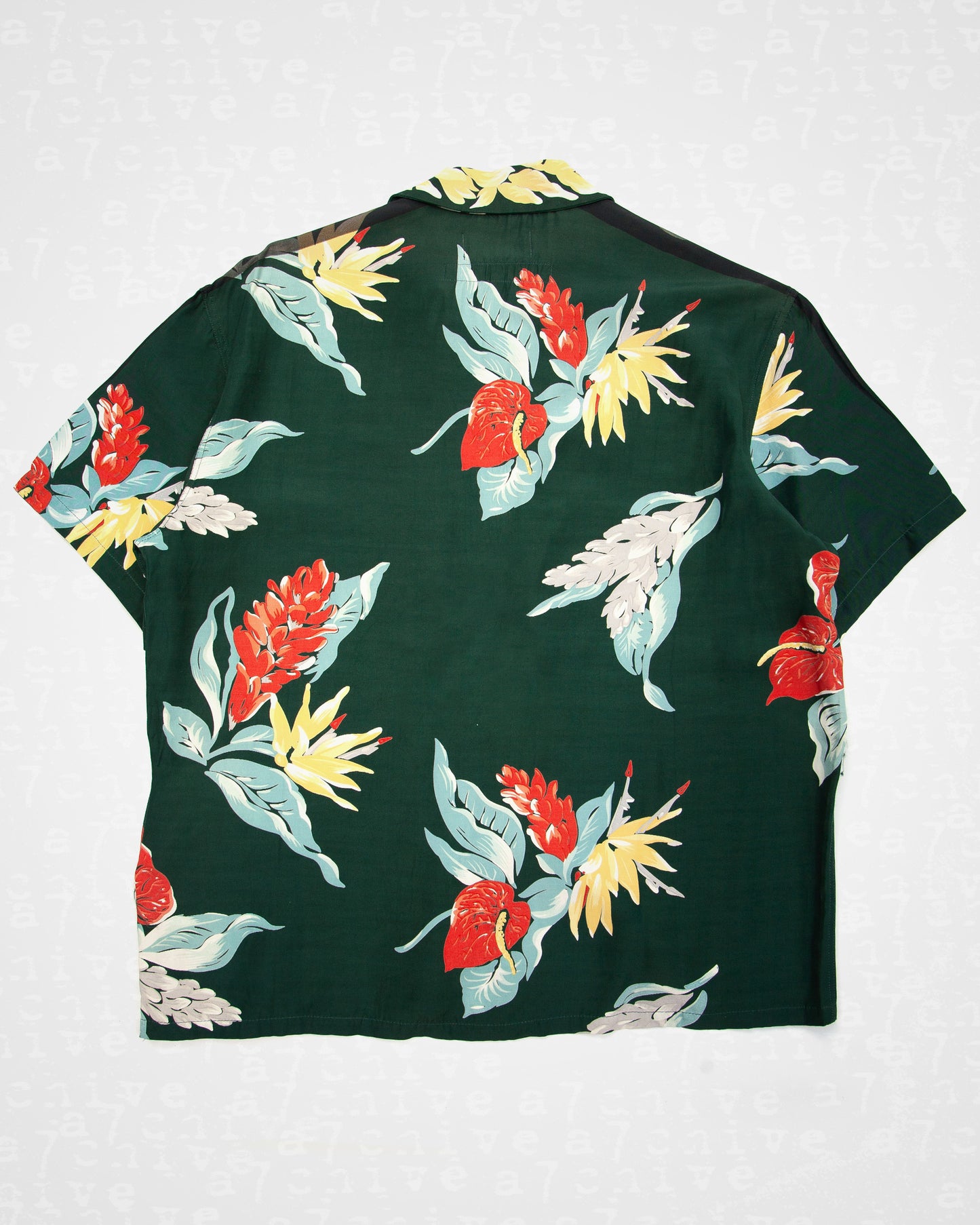 Junya Watanabe SS03 Overprint Aloha Shirt