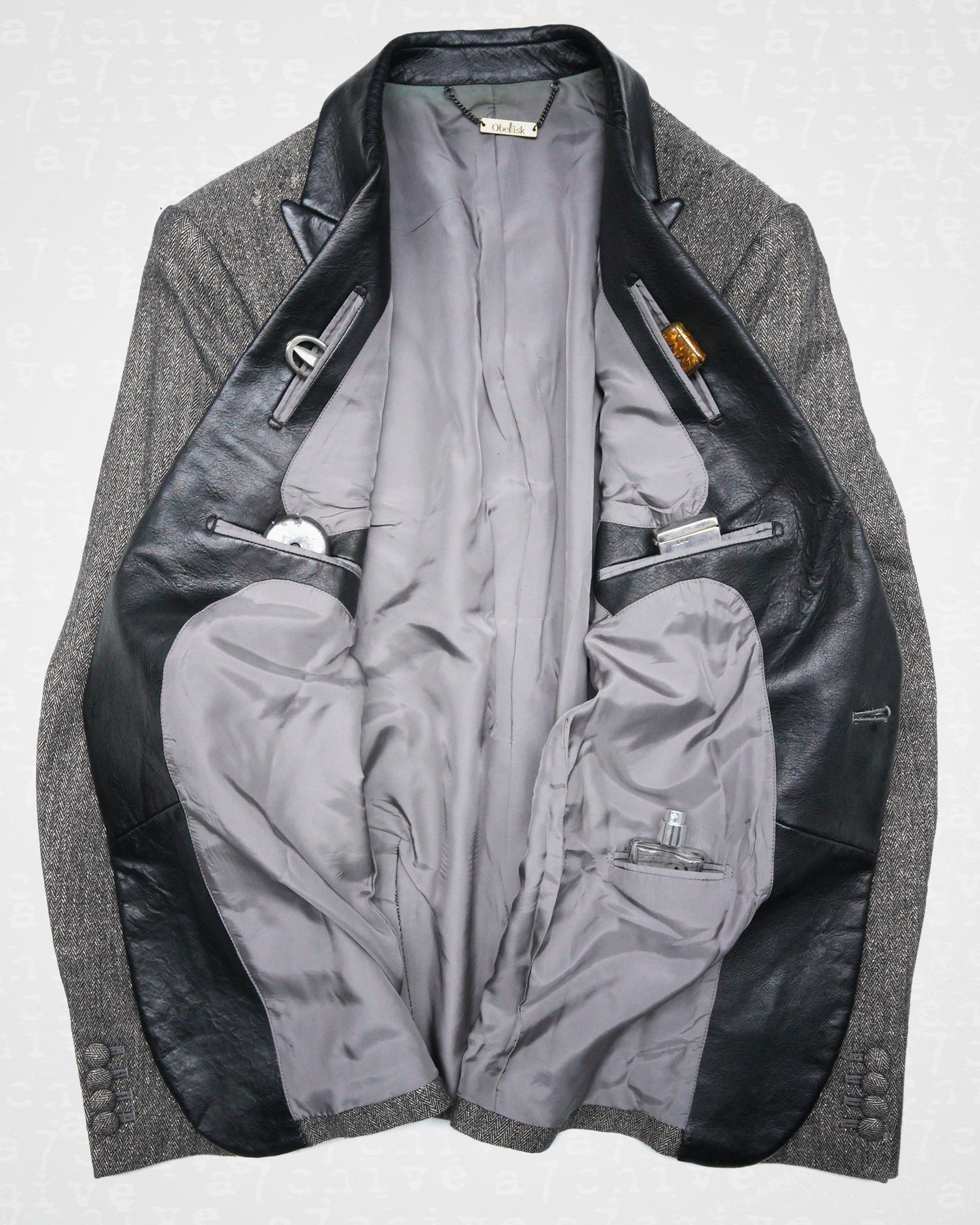 Obelisk Deerskin & Angora Blazer