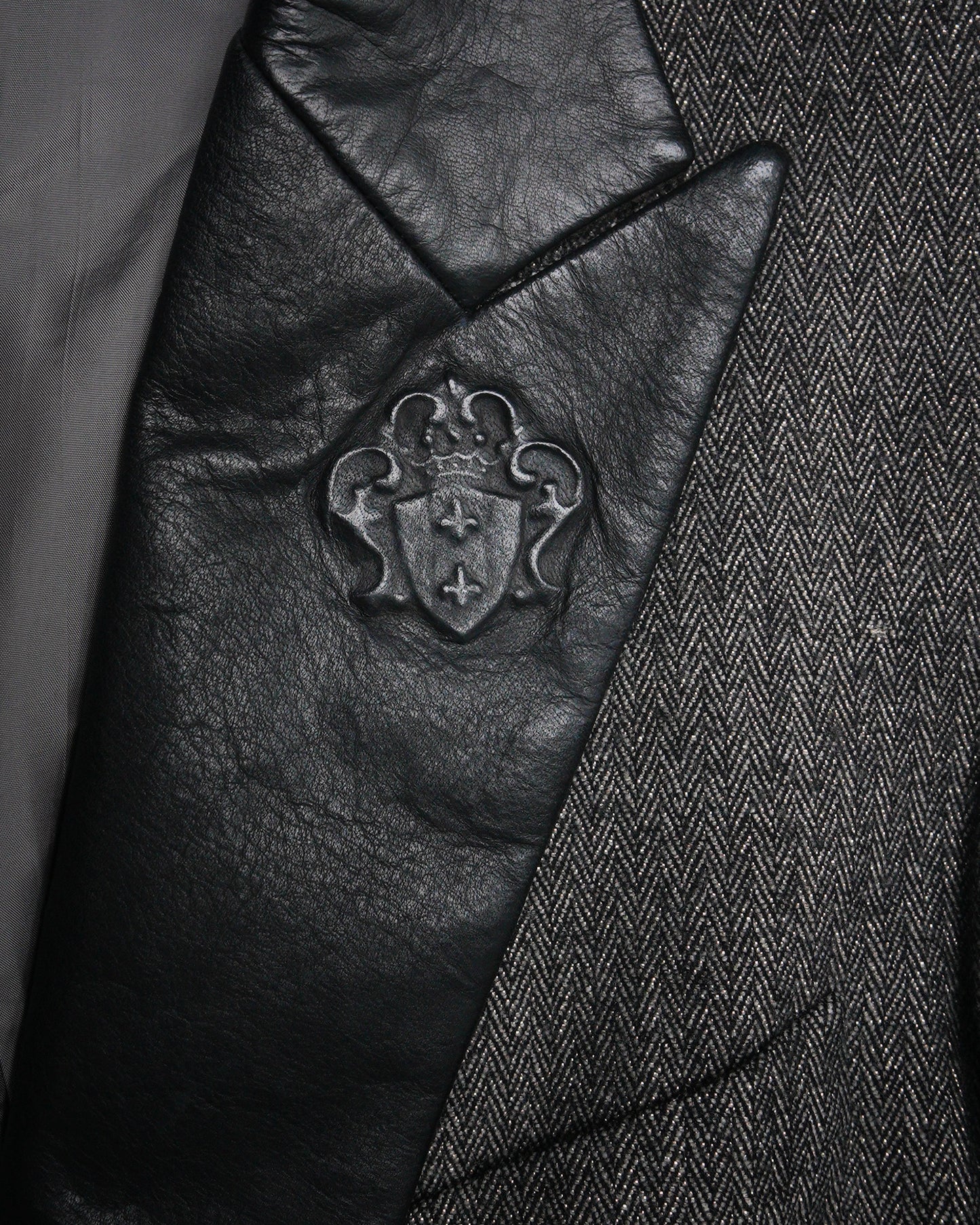Obelisk Deerskin & Angora Blazer