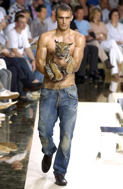Dolce & Gabbana Studded Jeans - S/S 2005