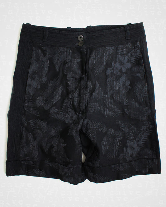 Dries Van Noten Aloha Gothic Shorts