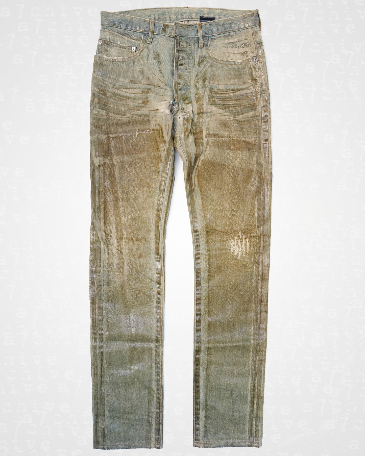 Dior Homme Ice Wax Denim - S/S 2004