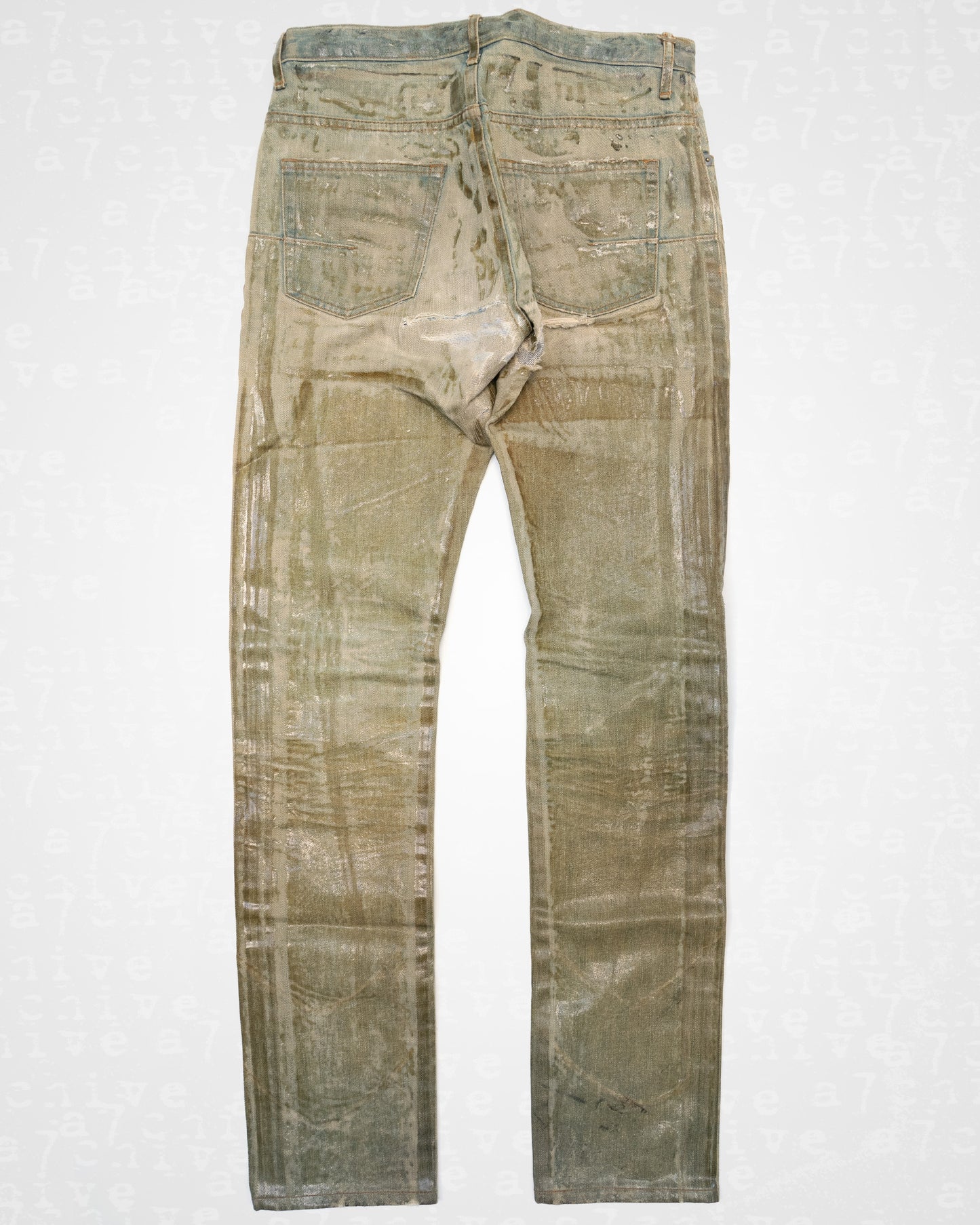 Dior Homme Ice Wax Denim - S/S 2004