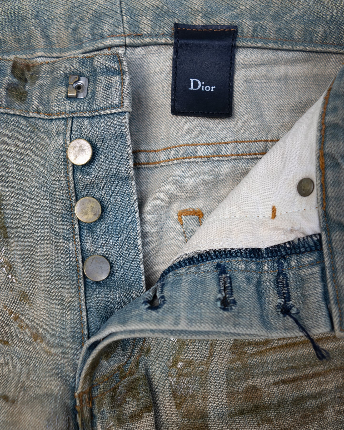 Dior Homme Ice Wax Denim - S/S 2004