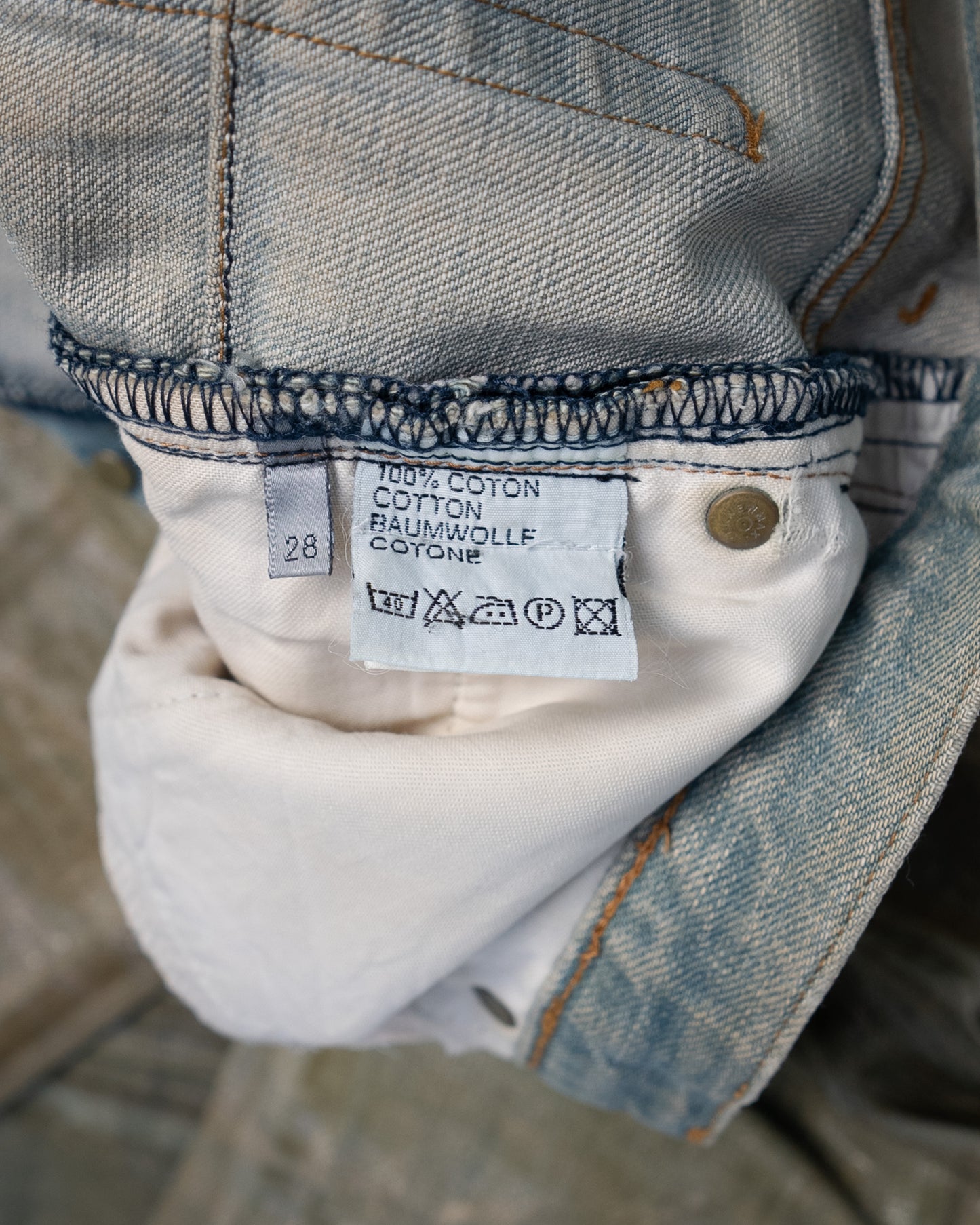 Dior Homme Ice Wax Denim - S/S 2004