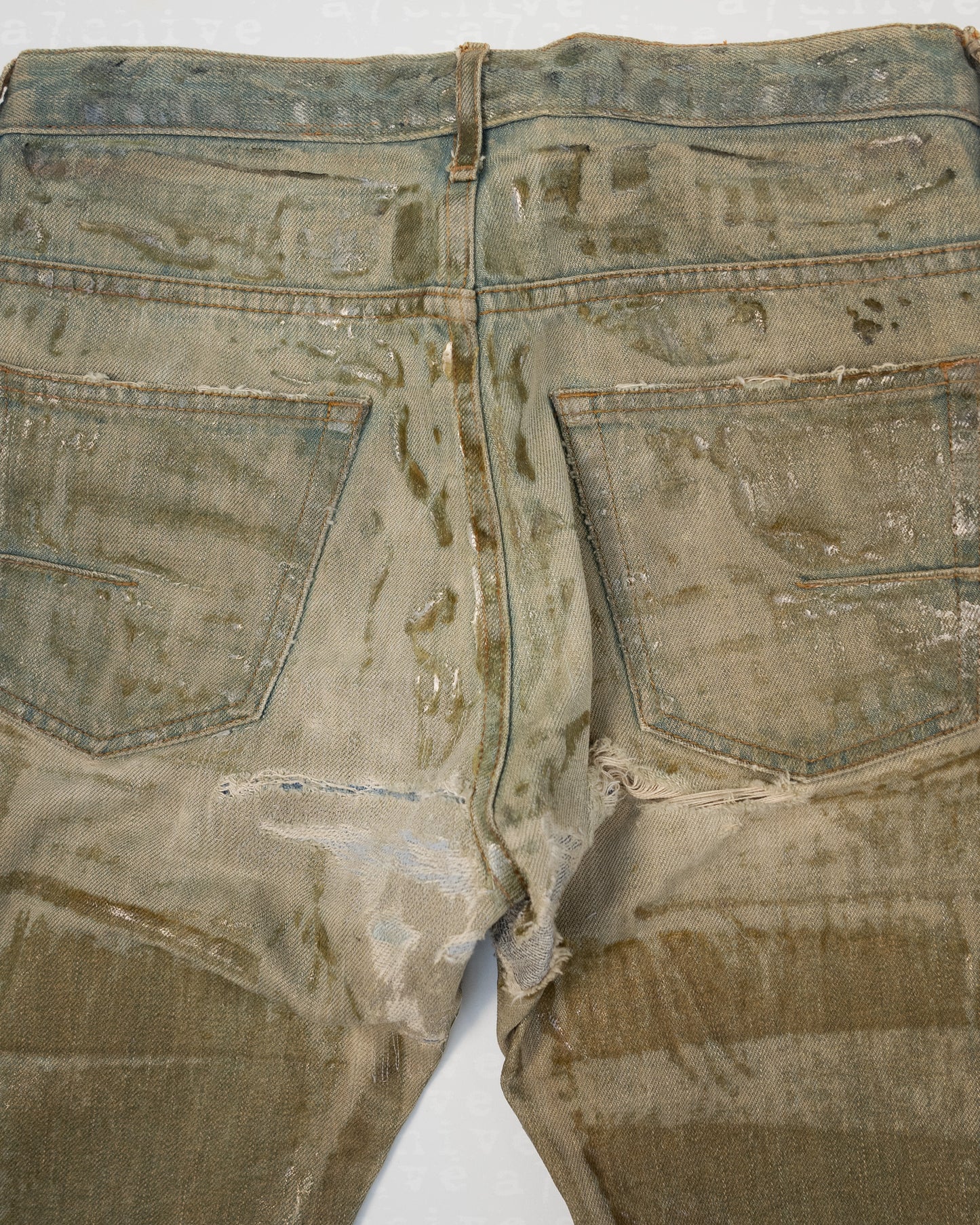 Dior Homme Ice Wax Denim - S/S 2004