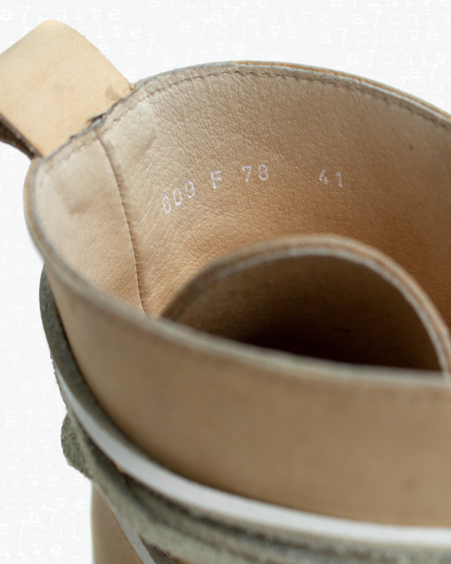 Dirk Bikkembergs Lace-Through Heel Boots - 1990s