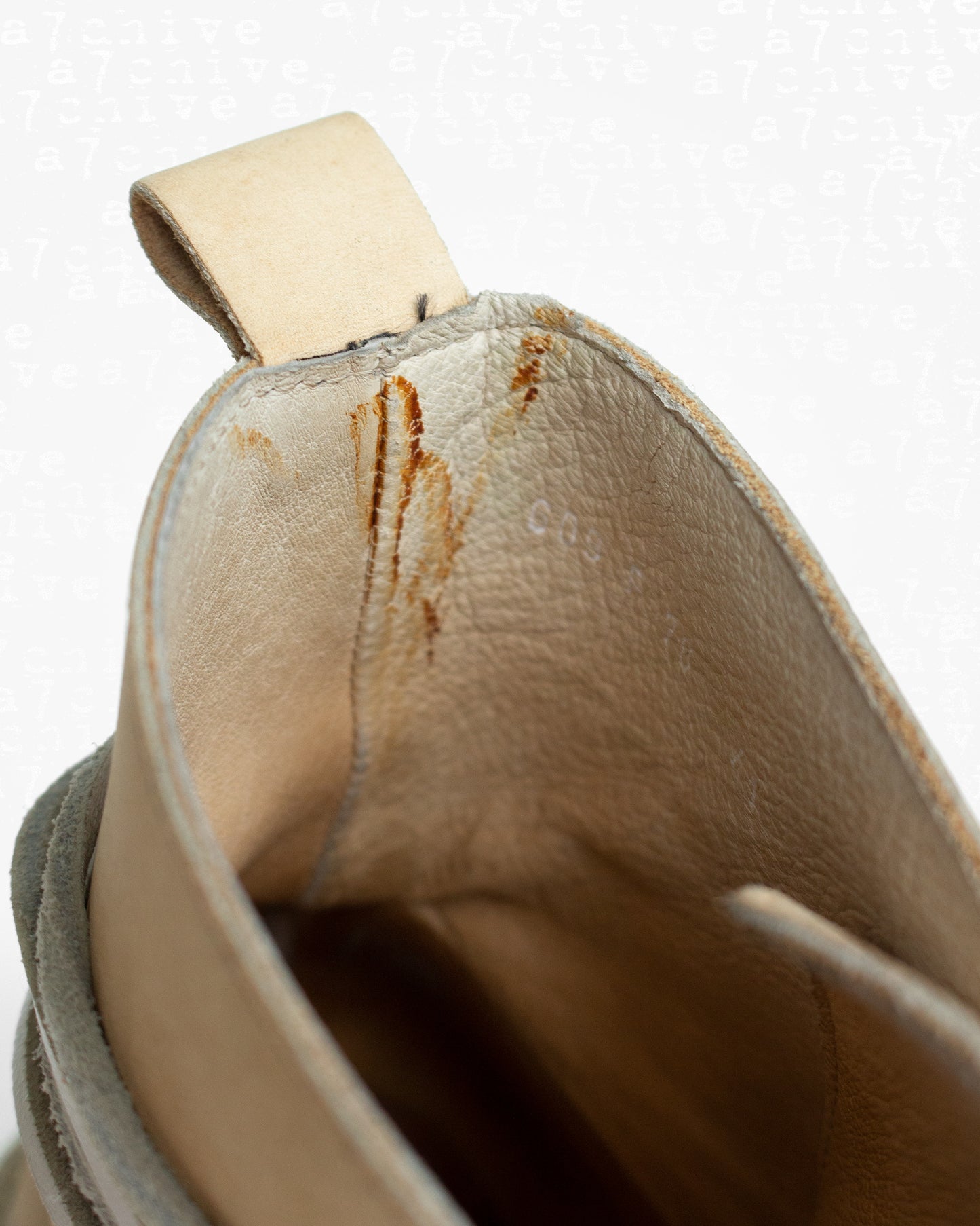 Dirk Bikkembergs Lace-Through Heel Boots - 1990s