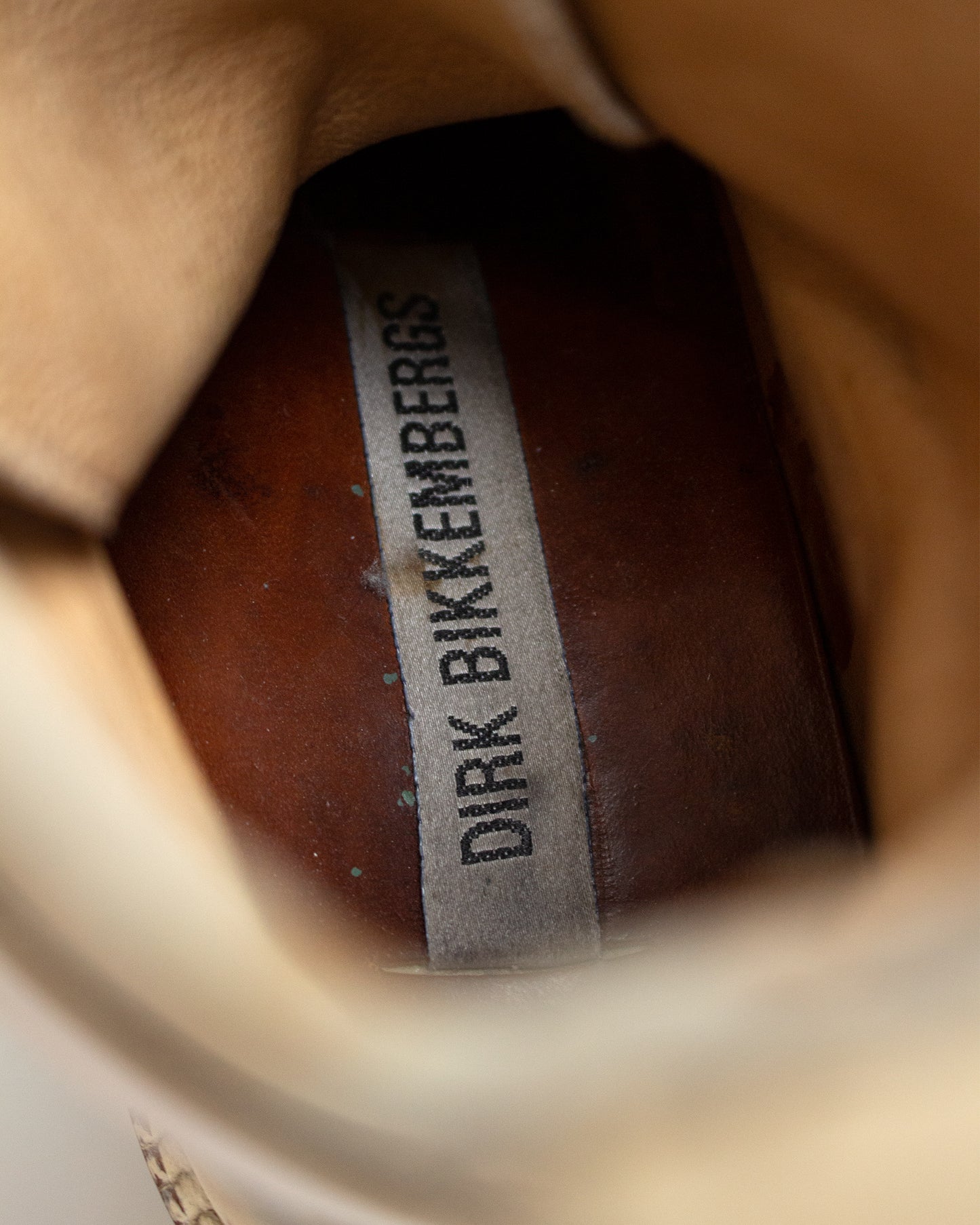 Dirk Bikkembergs Lace-Through Heel Boots - 1990s