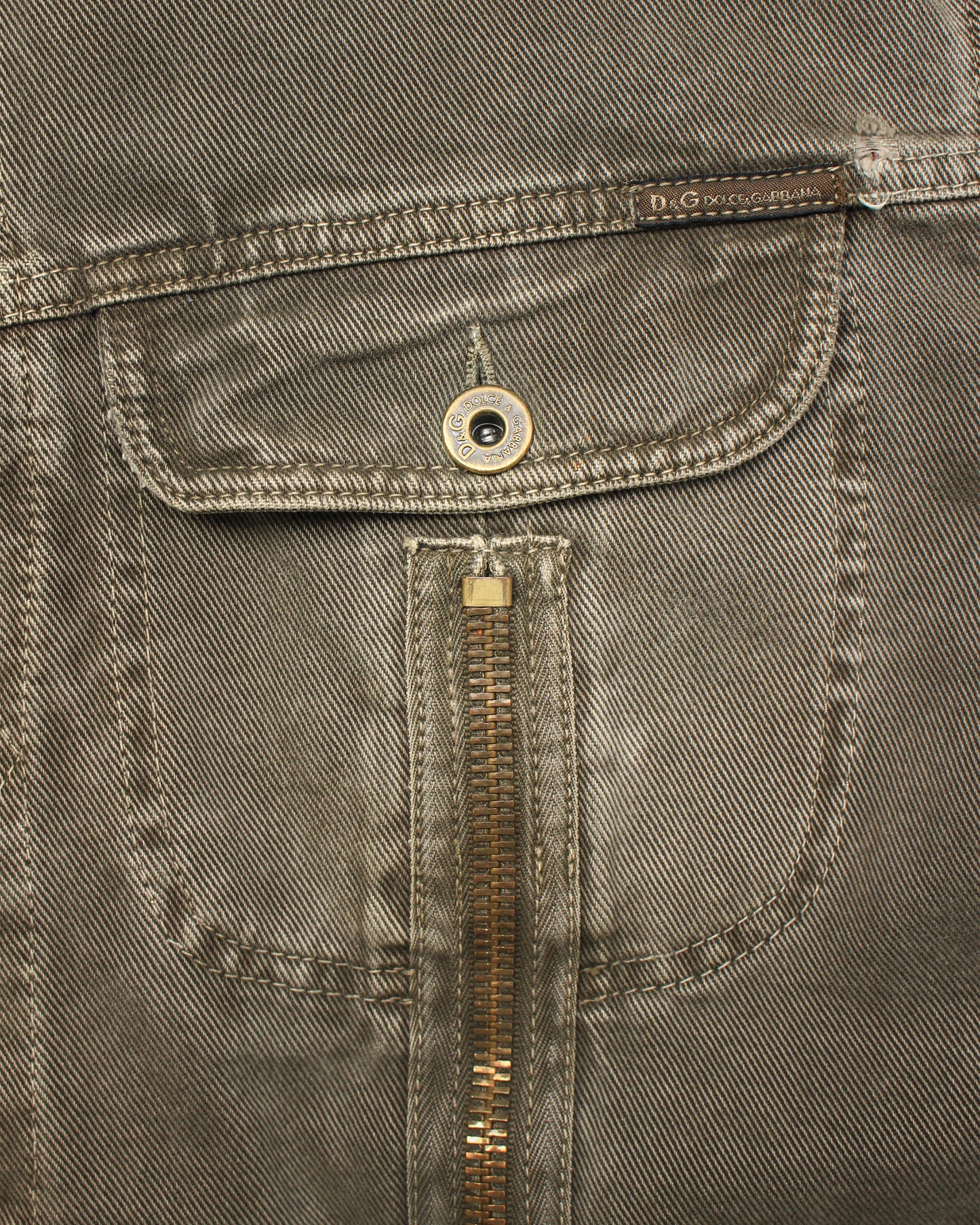Dolce & Gabbana AW2003 Multi-Zip Jacket