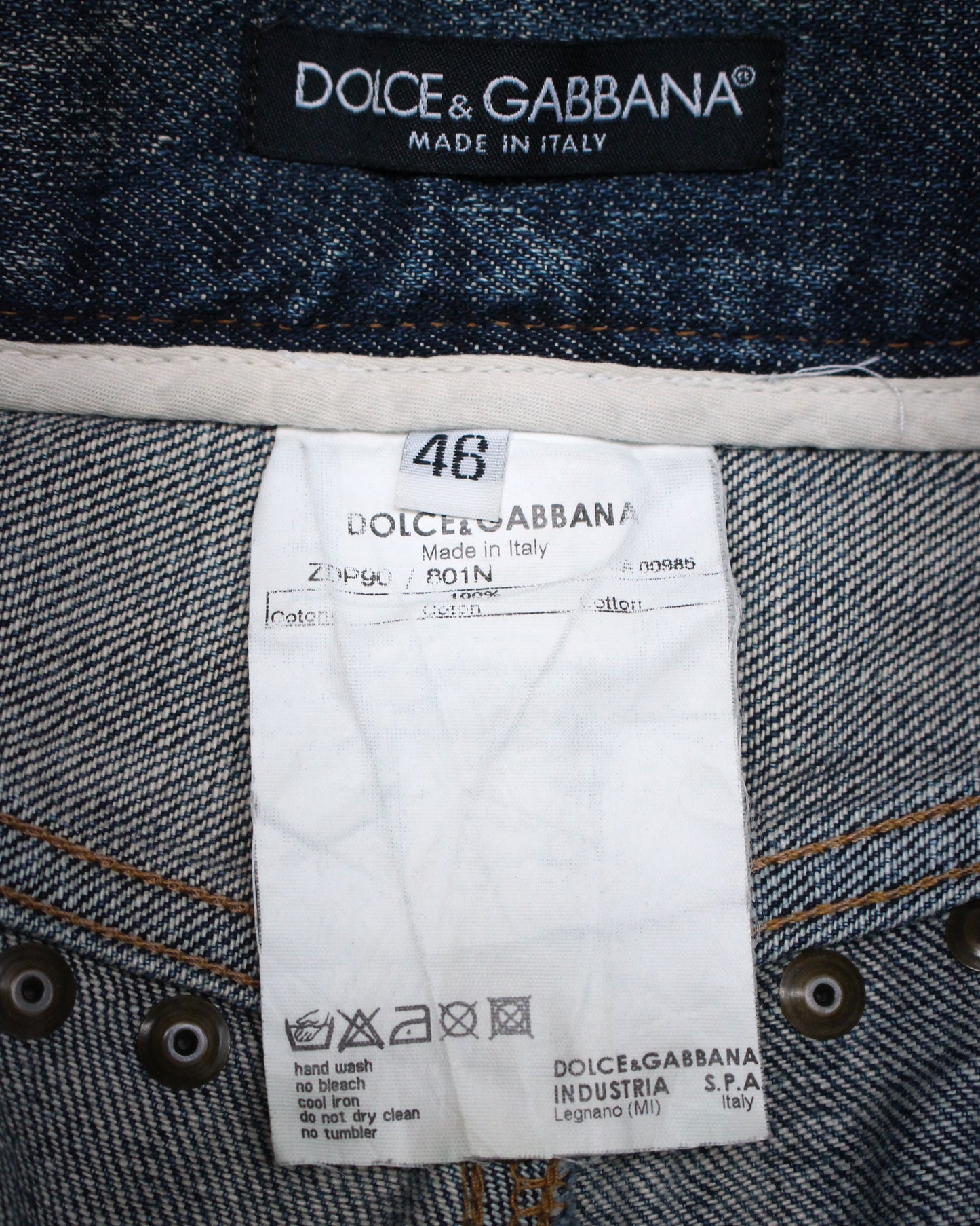 Dolce & Gabbana Studded Jeans - S/S 2005