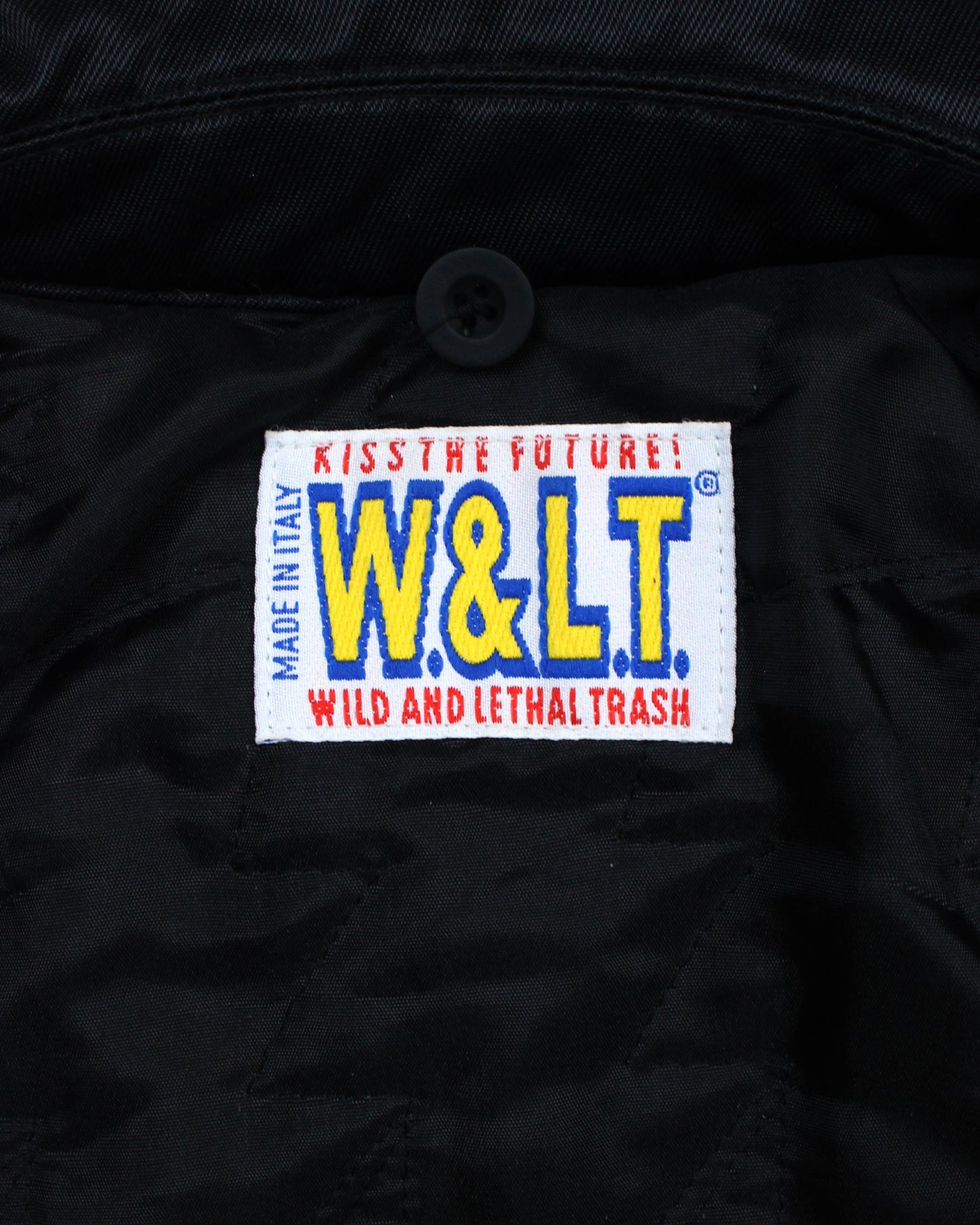 Walter van Beirendonck W< Black Nylon Jacket
