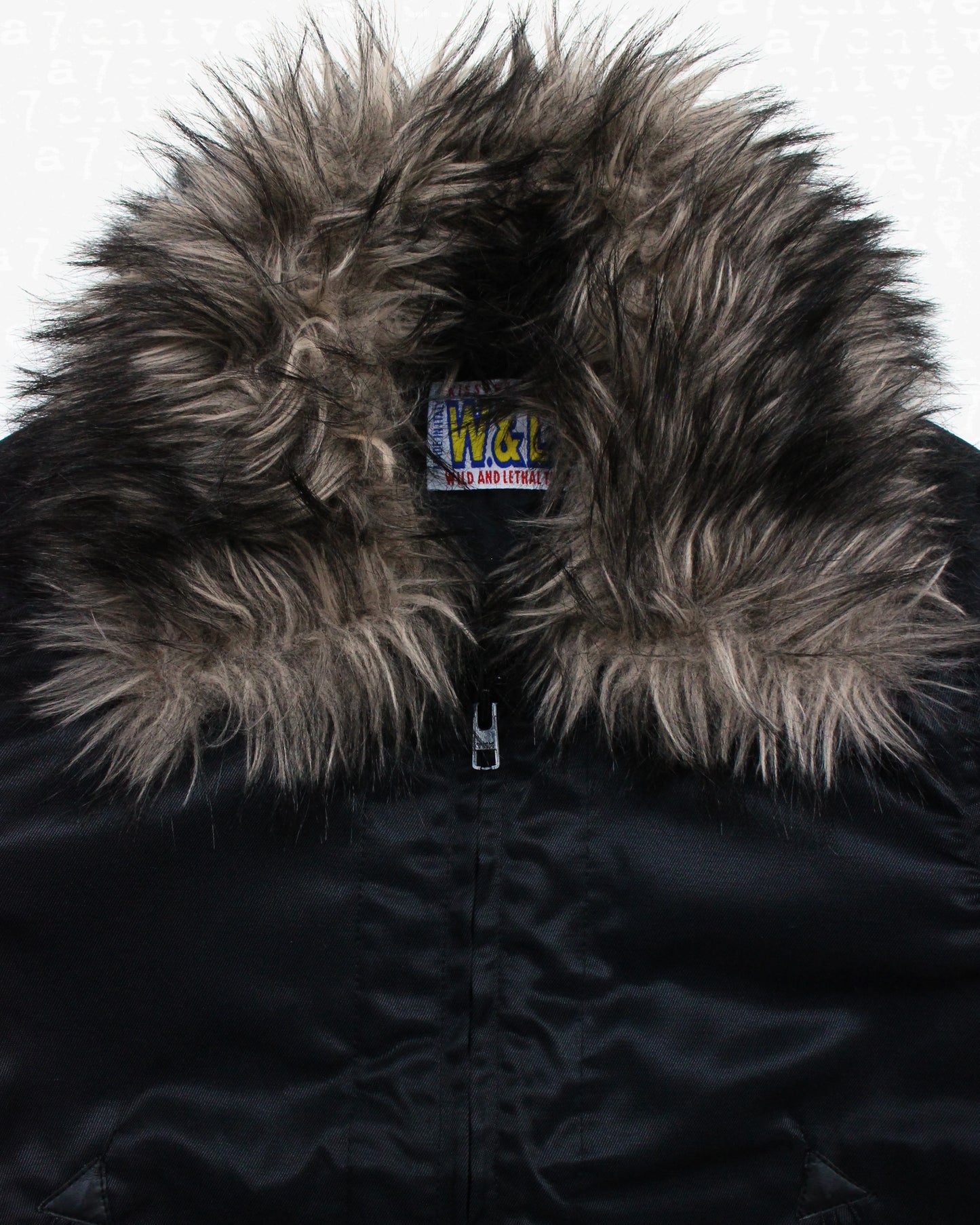 Walter van Beirendonck W< Black Nylon Jacket