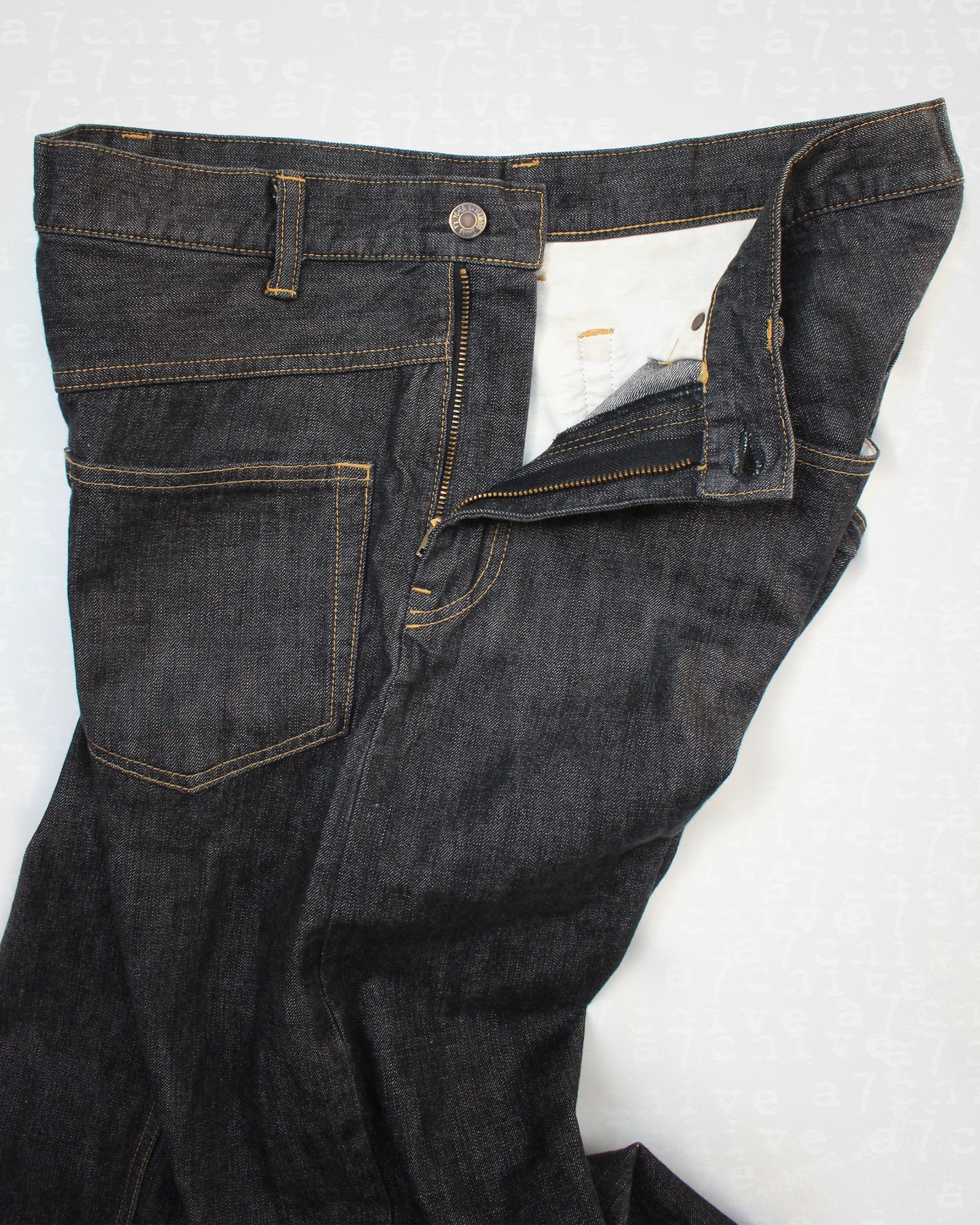 Yohji Yamamoto Sideways Denim