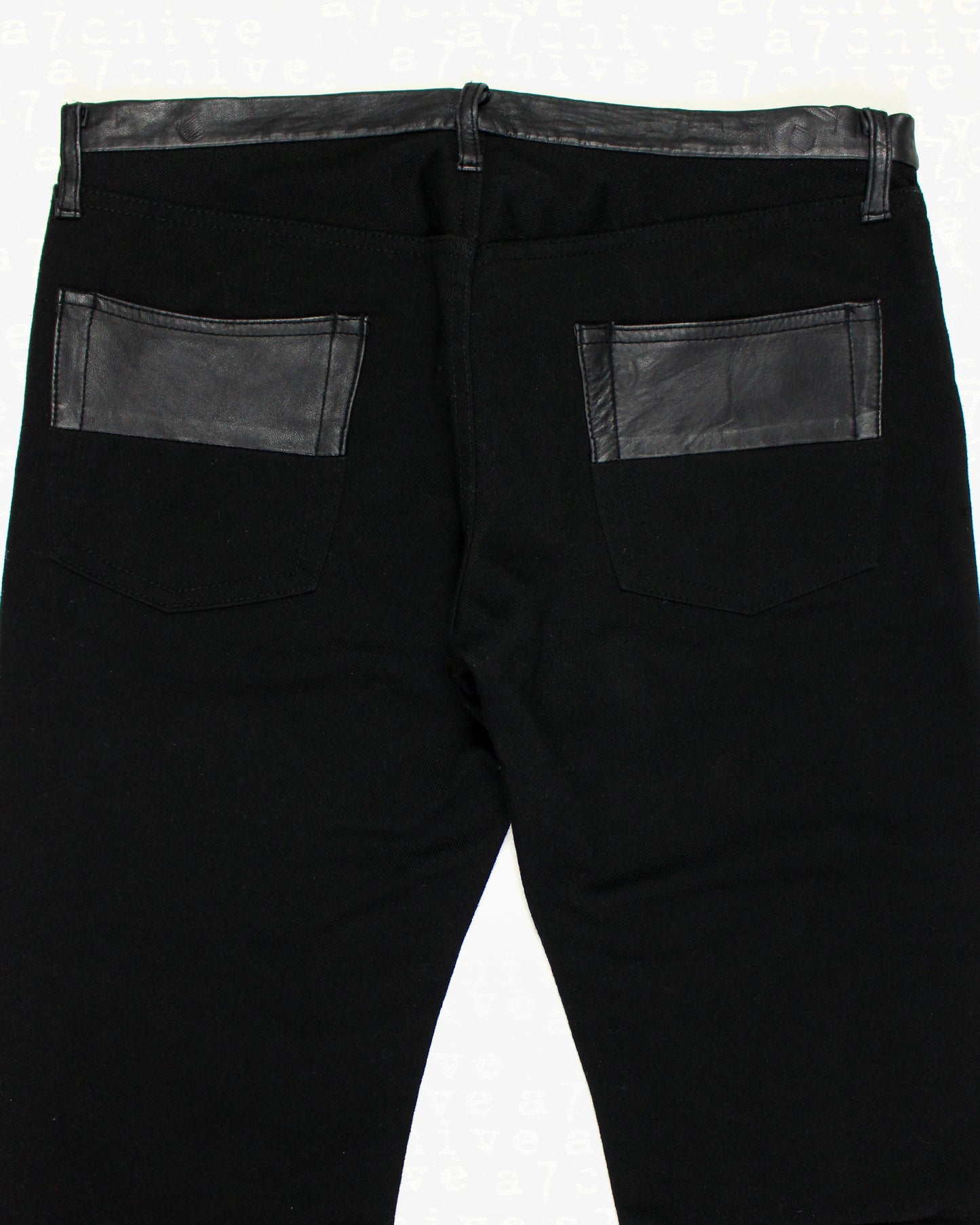 Undercover A/W 2005 ‘Arts & Crafts’   Lambskin Distressed Denim