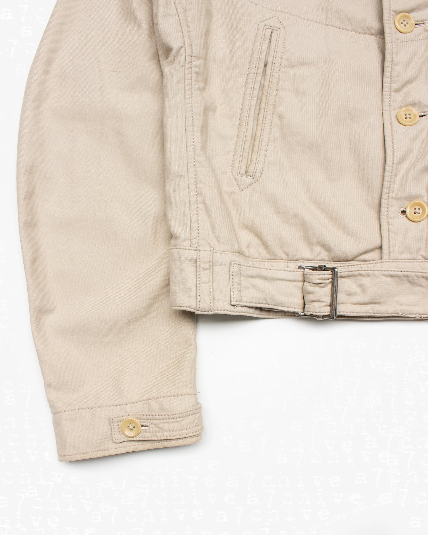 Y’s for Men A/W 2004 Military Jacket