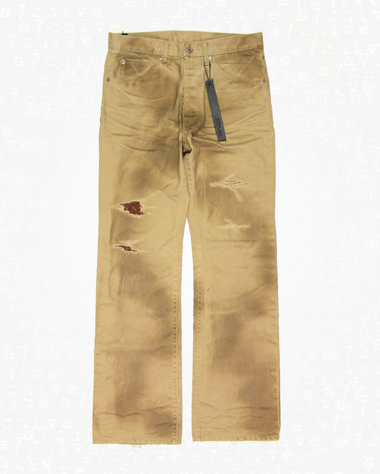 Isamu Katayama Backlash Waxed Pants
