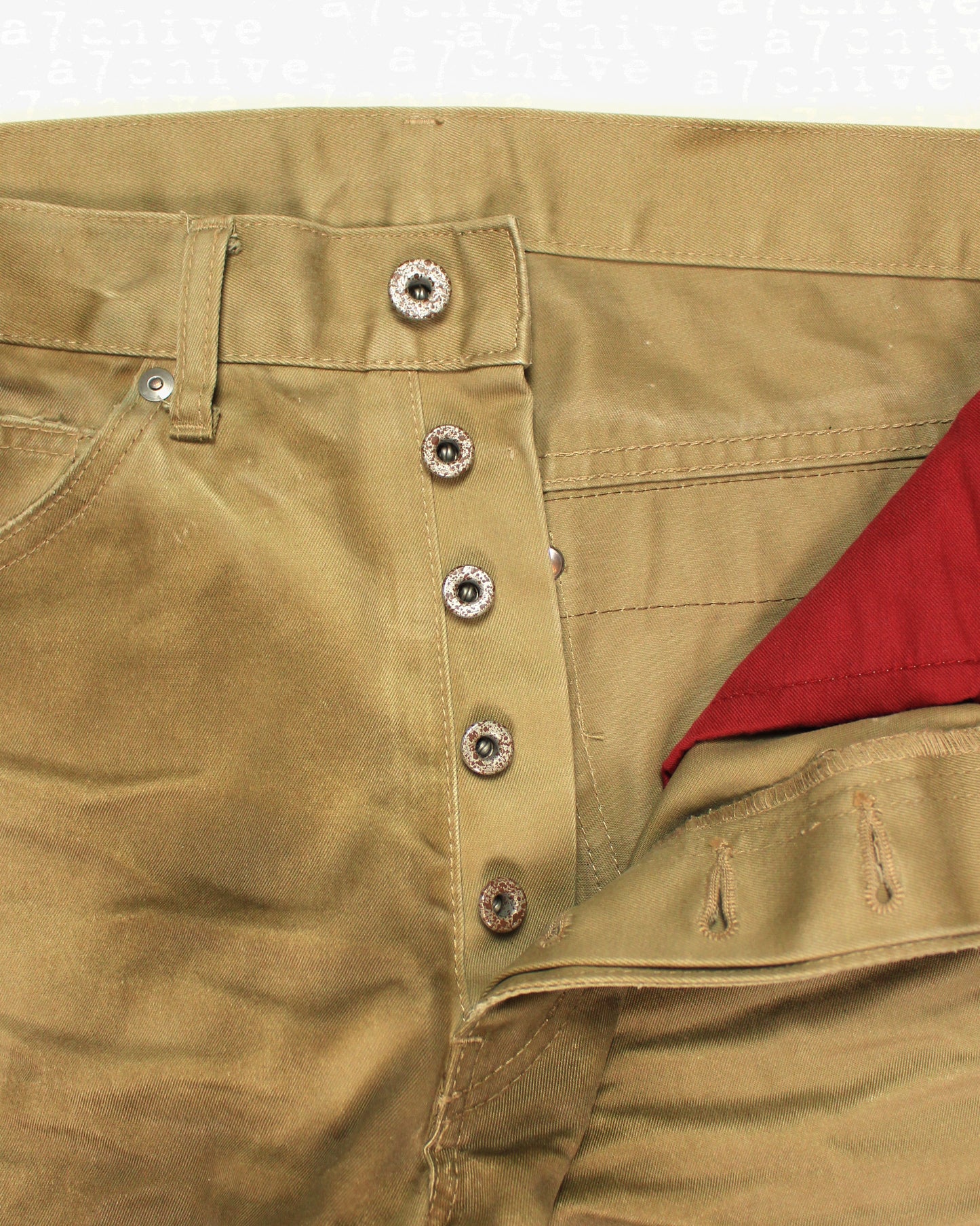 Isamu Katayama Backlash Waxed Pants