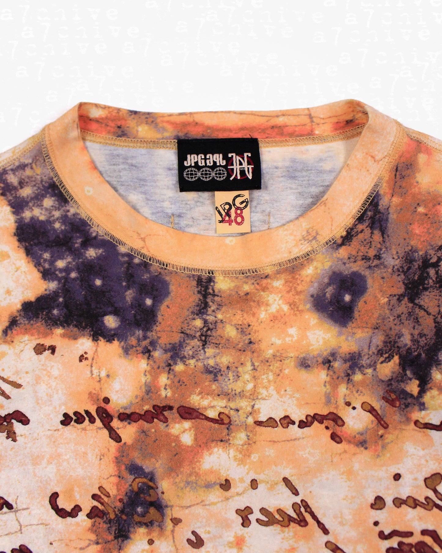 Jean Paul Gaultier Script Longsleeve Top