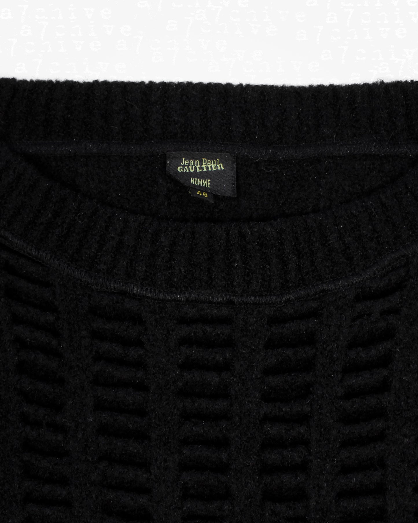 Jean Paul Gaultier Mesh Grid Knit