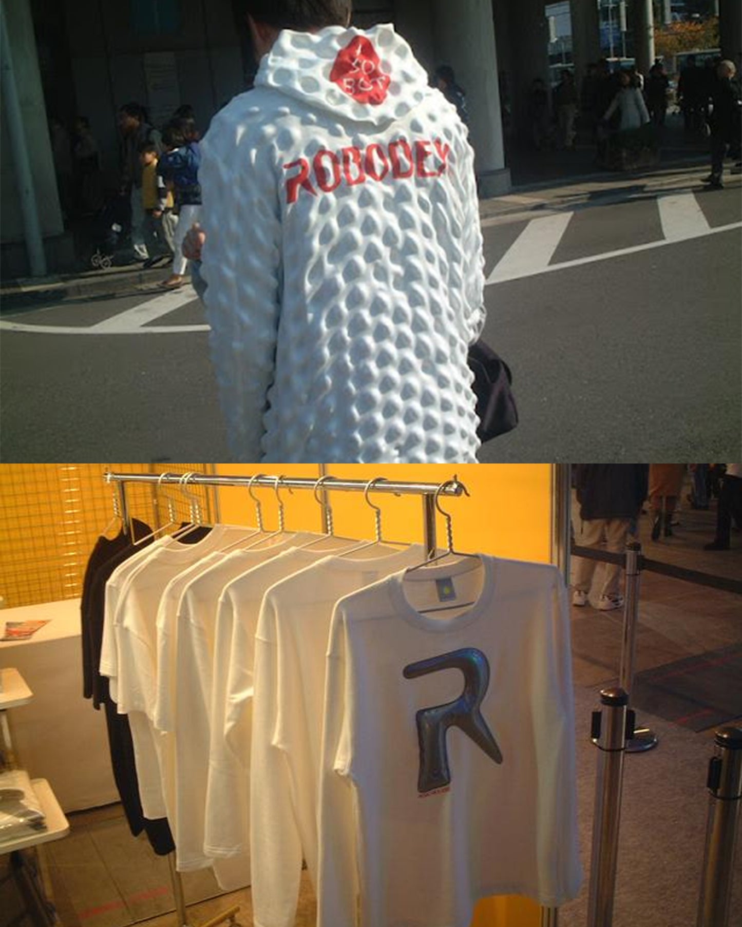 Issey Miyake Robodex2000 Inflatable Tee