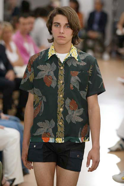 Junya Watanabe SS03 Overprint Aloha Shirt