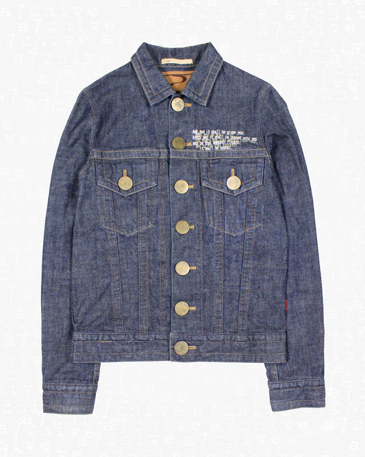 Beauty:Beast 90s ‘Poem’ Denim Jacket
