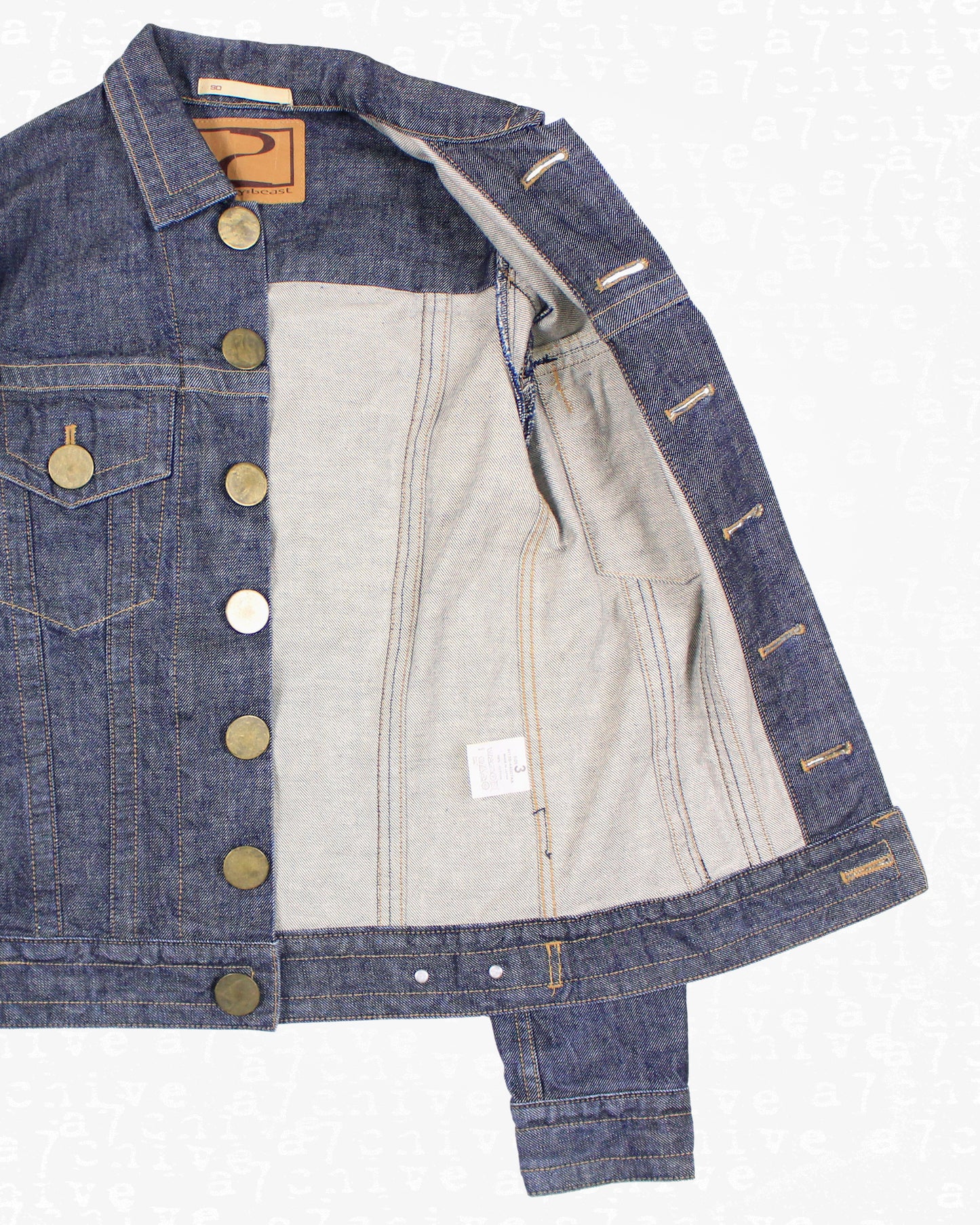 Beauty:Beast 90s ‘Poem’ Denim Jacket