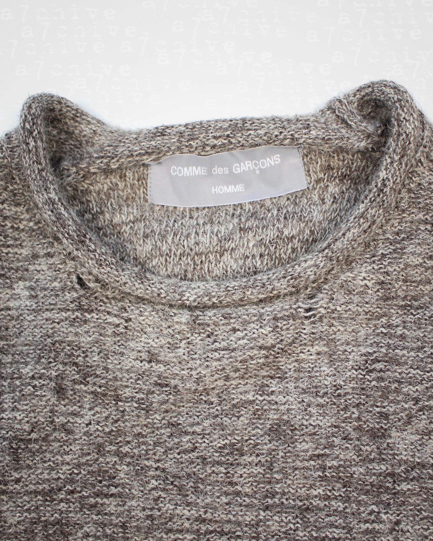 Comme des Garçons Homme Wool Knit - A/W1998