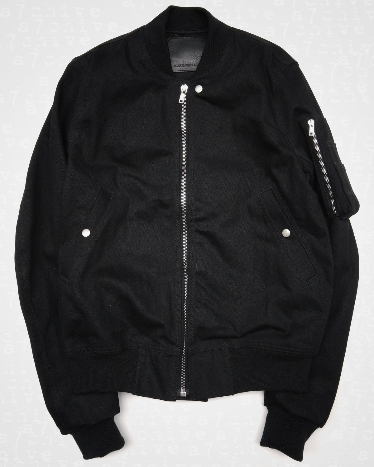 Rick Owens Japanese Selvedge Denim Bomber Jacket - F/W2022 – a7chive