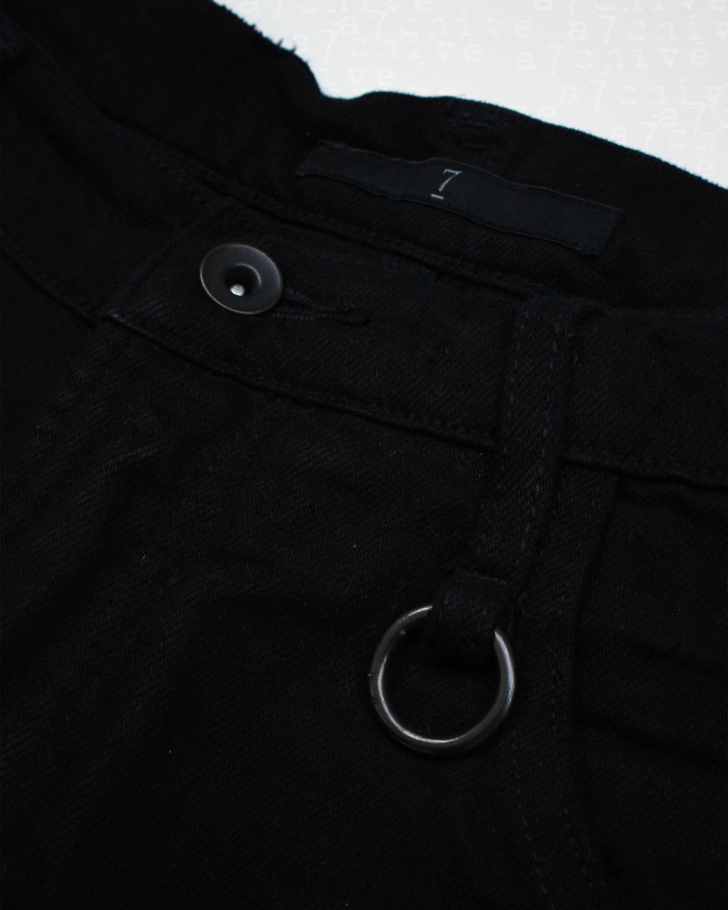 JULIUS_7 Twisted Distressed Denim - F/W 2010