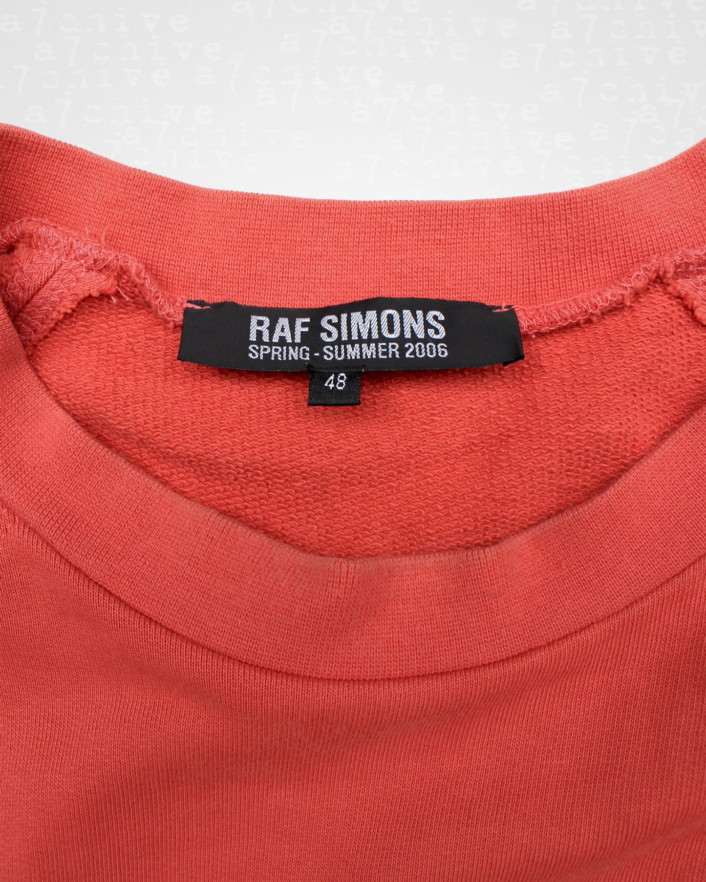 Raf Simons SS2006 ‘Icarus Surgit’ Sliced Sweatshirt