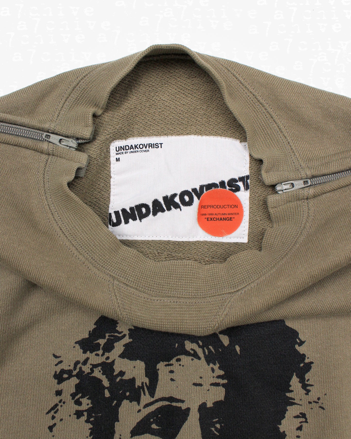 UNDAKOVRIST by Undercover “Exchange” Troy Crewneck