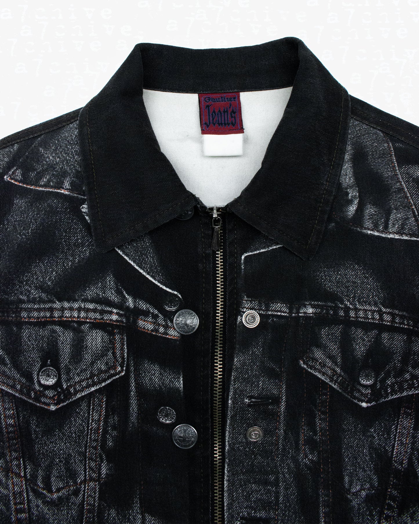 Jean Paul Gaultier Trompe-L’œil Denim Jacket - A/W 1998
